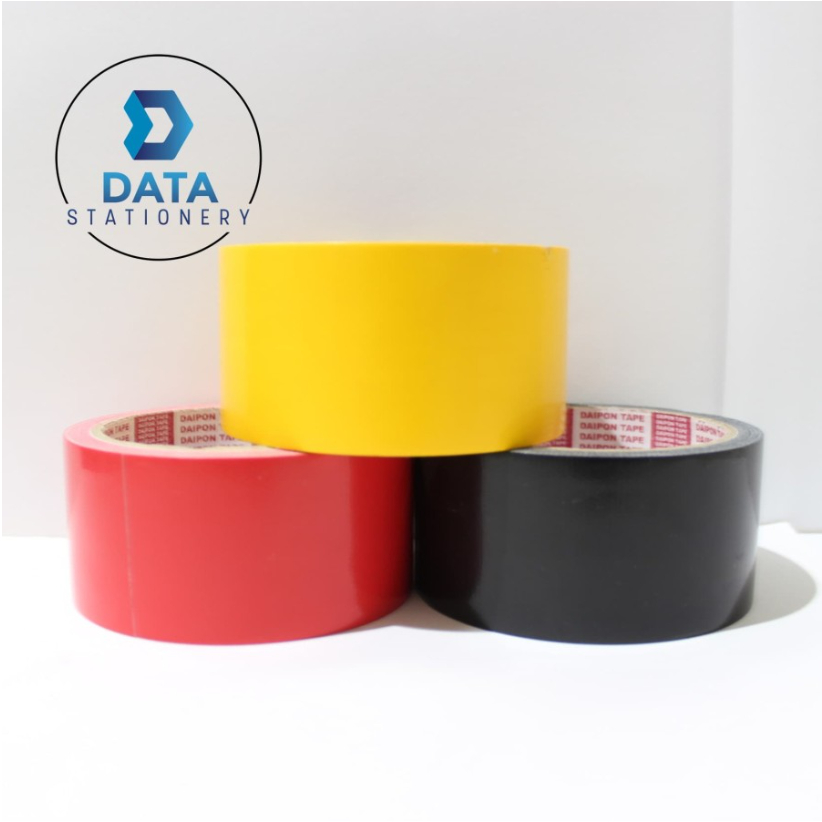 

Lakban Kain Warna 2 x 12M Daipon Tape - Kuning