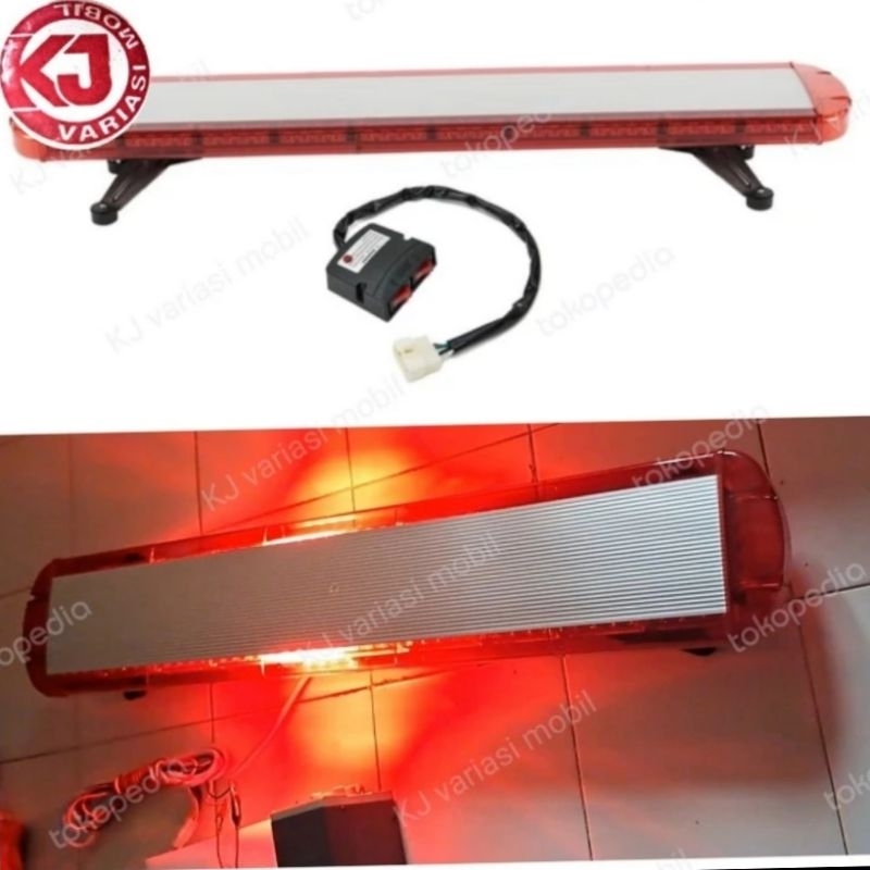Lampu atap mobil light bar slim led 120cm 24V