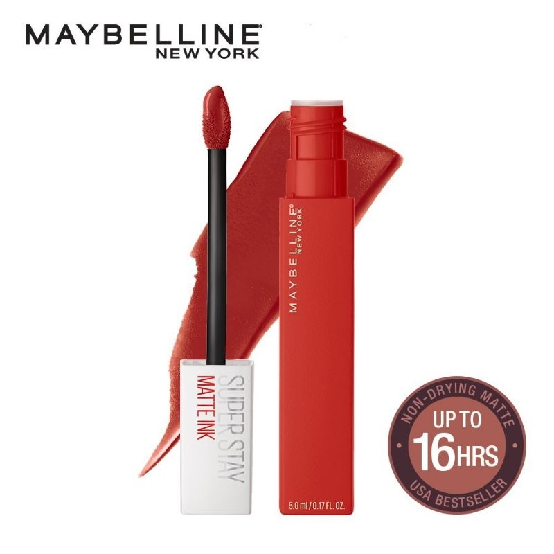 ORIGINAL Maybelline Superstay Matte Ink Liquid Matte Lipstick SHADE 205 Assertive