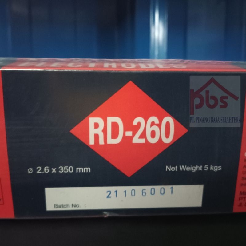 [KARGO] KAWAT LAS 2.6 / KAWAT LAS NIKKO / KAWAT LAS NIKKO RD260 2.6MM / MATA LAS 2.6 MM / WELDING RO