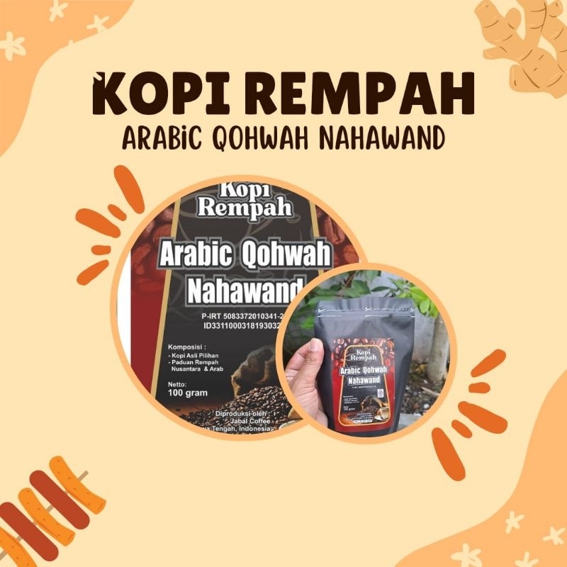 

KOPI REMPAH Arabic QOHWAH NAHAWAND Original