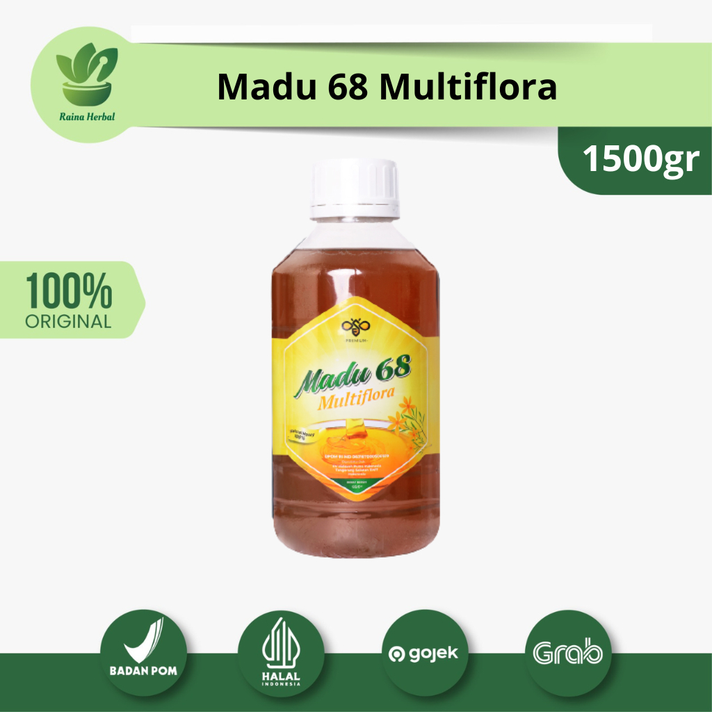 

Madu Multiflora 68 1500gr