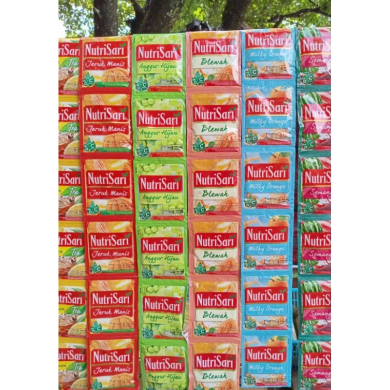 

NUTRISARI RASA SWEET MANGGO 1 RENCENG ISI 10 SACHET EXP OKT 2025