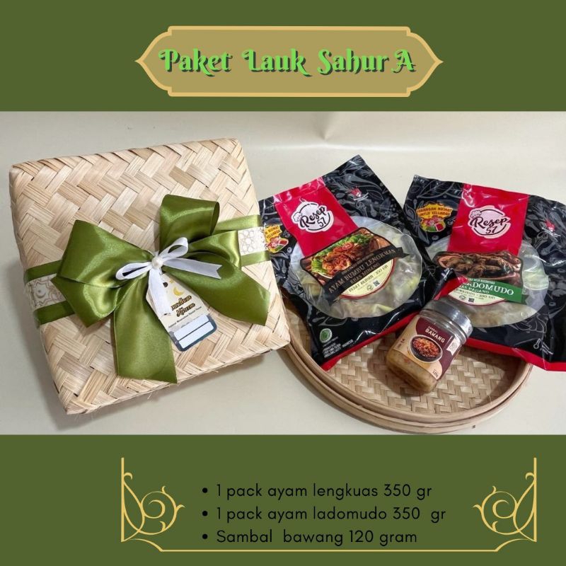 

Hampers ramadhan paket lauk sahur A