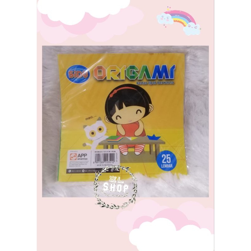 

Kertas Origami - Kertas lipat - Kertas warna Sidu