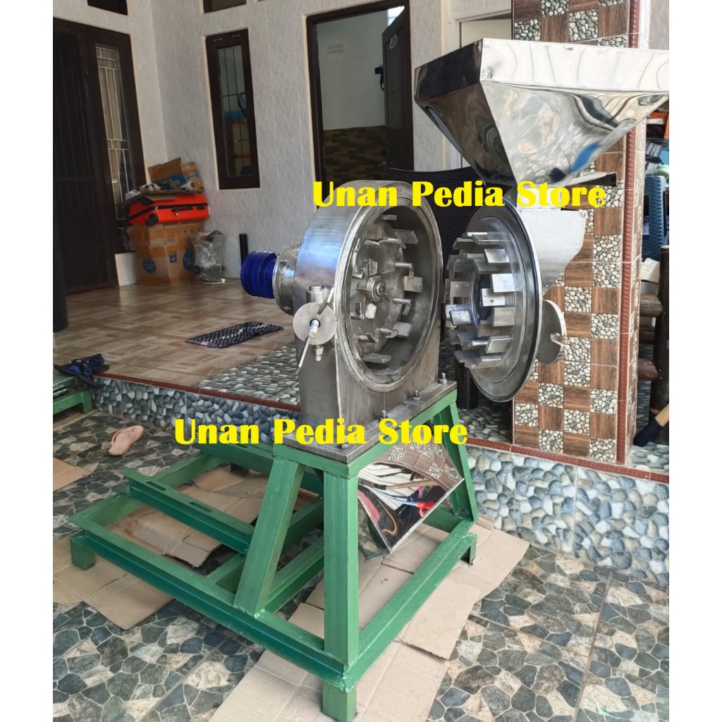 Mesin Disk Mill Penepung FFC45 Stainless - Mesin Diskmill FFC45 Penepung