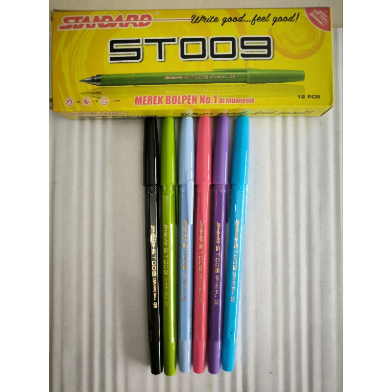

Bolpen STANDARD ST-009 Blue dan black