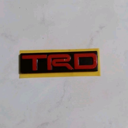 logo emlem tulisan trd gril fortuner