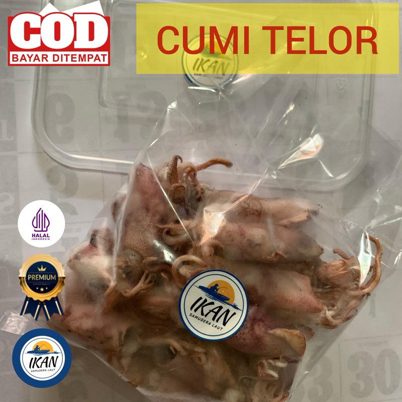 

Cumi Rebus Asin Cumi Telor Asin 500gr Asli 100%