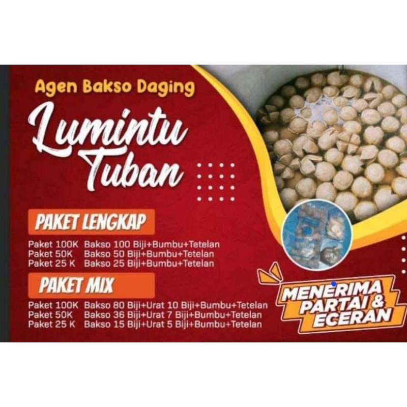 

Bakso Pentol Lumintu Tuban Frozen