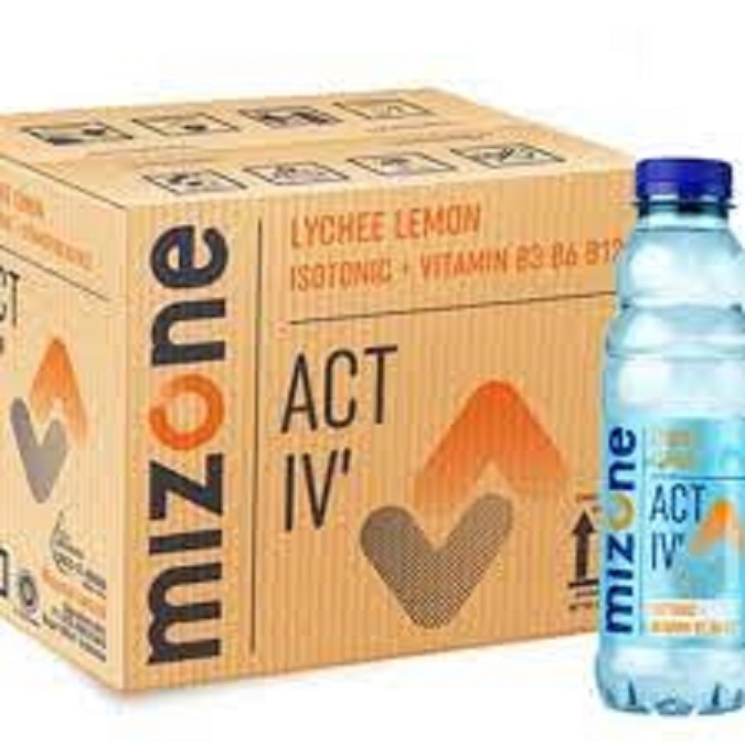 

Mizone Rasa Lychee Lemon 500ml 1 dus isi 12 botol