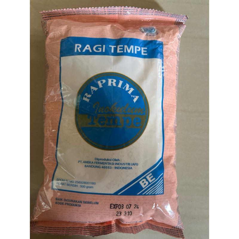 

ragi tempe kualitas super