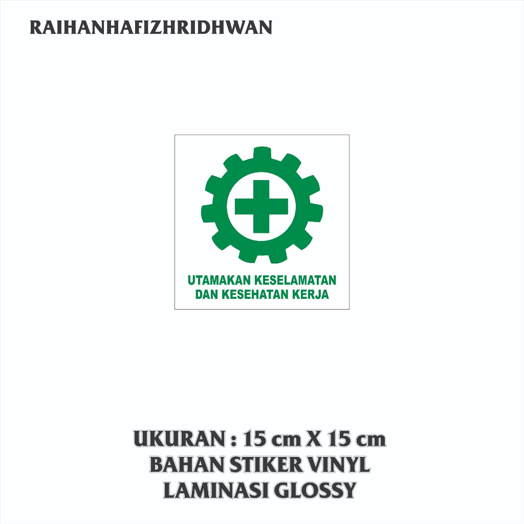 

STIKER VINYL UTAMAKAN KESELAMATAN