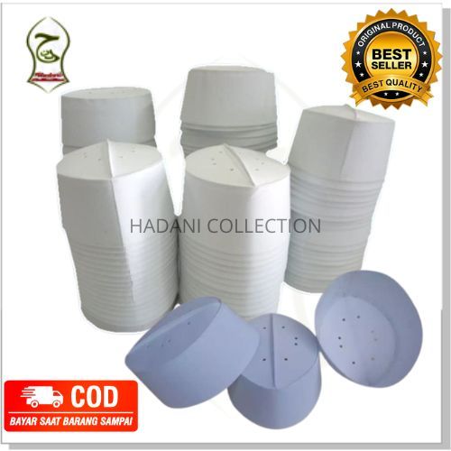 PECI ASSAGOFAH PUTIH POLOS/PECI GUZ AZMI//PECI PUTIH MURAHH