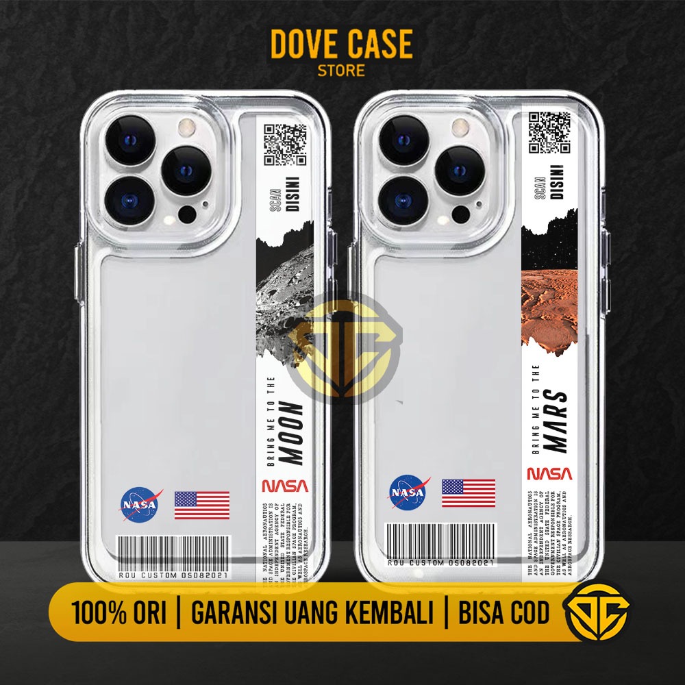 CLEAR CASE NASA Xiaomi Redmi A1 2022 11T 10 5G 4G 10C 9 9A 9C 9T 8 8A 7 6 PRO 6A 5 5A 5 4X S2 PLUS D