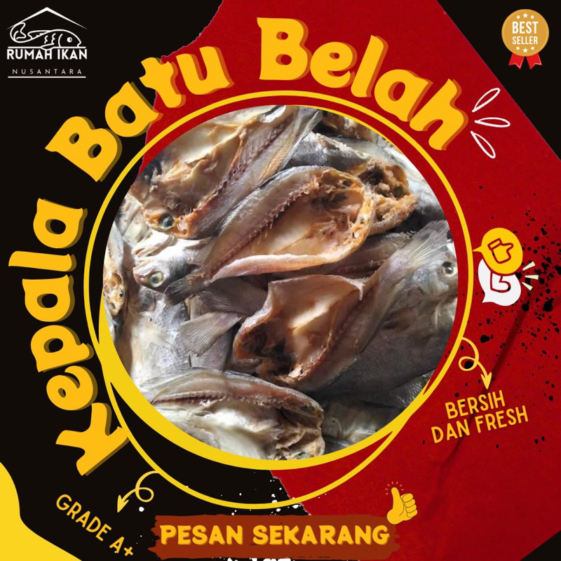 

IKAN ASIN SAMGE BELAH/IKAN ASIN KEPALA BATU BELAH/IKAN ASIN SAMGE MURAH/IKAN ASIN SAMGE KERING GURIH