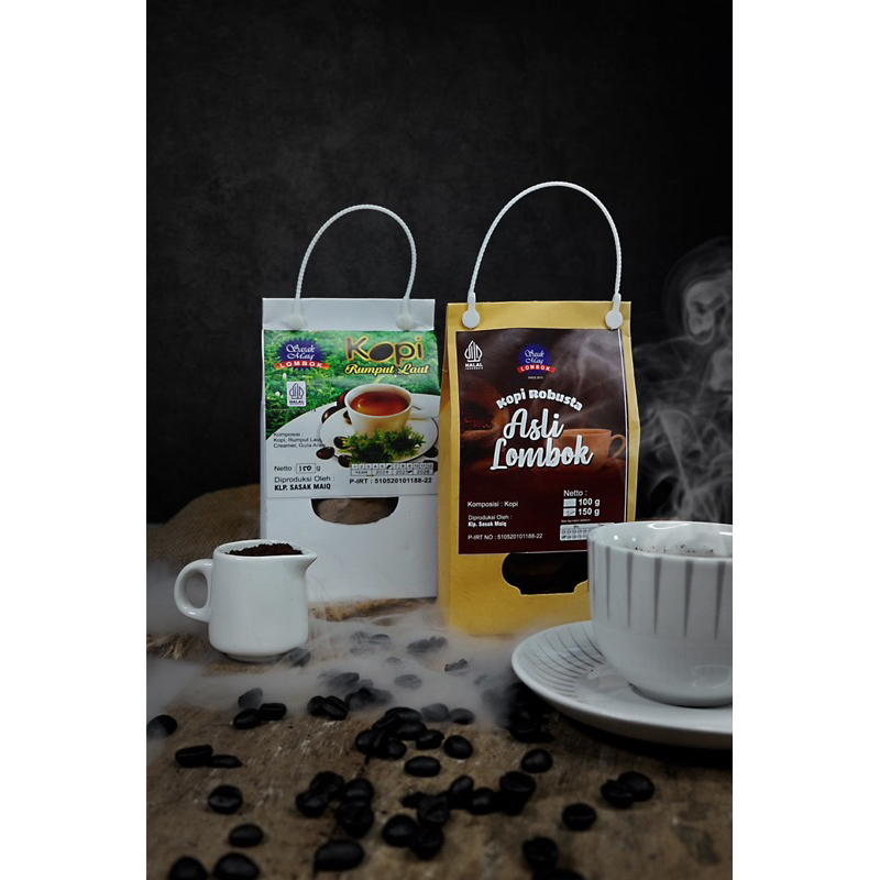 

KOPI RUMPUT LAUT SASAK MAIQ KHAS LOMBOK