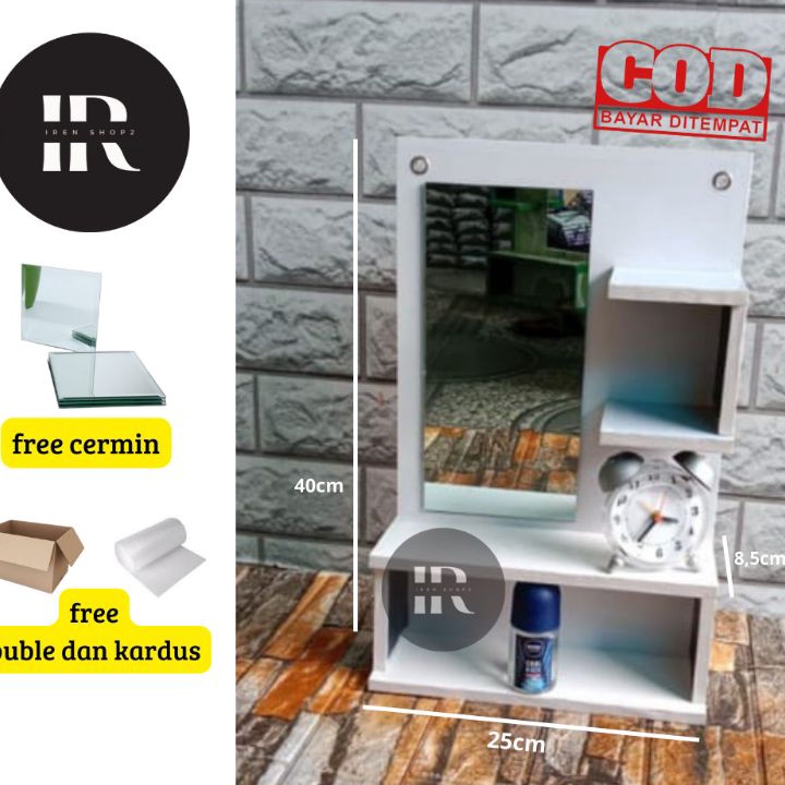 Eksklusif RAK KOSMETIK  RAK KOSMETIK CERMIN  RAK KOSMETIK ELEGAN  RAK KOSMETIK MINIMALIS  RAK KOSMET