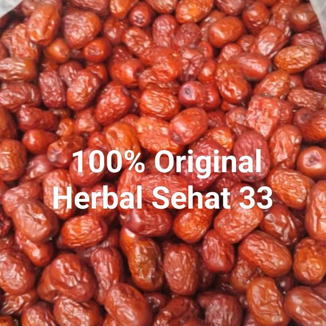 

Terbatas premium angco kurma merah ang co red dates Hong Zhao 1kg