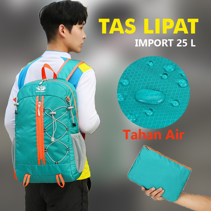Tas Lipat Tas Ransel Kapasitas 25 Liter Outdoor-Tas Lipat Ransel Backpack Tas Outdoor