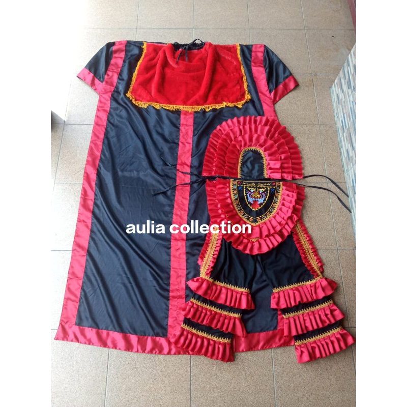 celana+selimut barongan kain ukuran anak kls 5-SMP