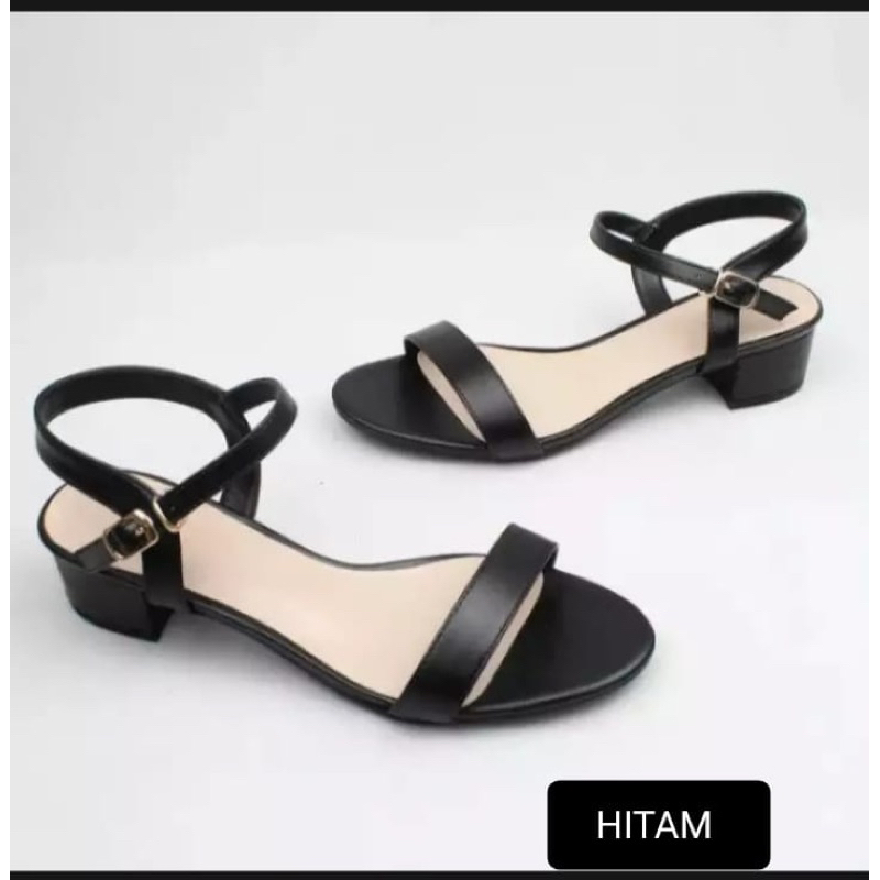 sandal wanita hak 3cm cerelia big size