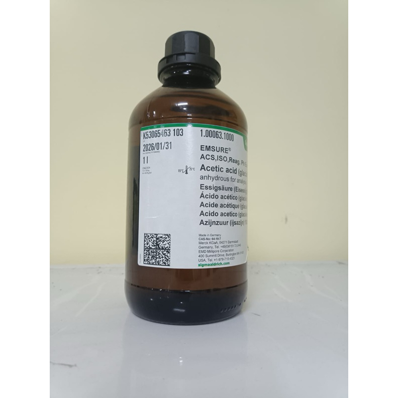 Asam Asetat , Acetic Acid, Merck