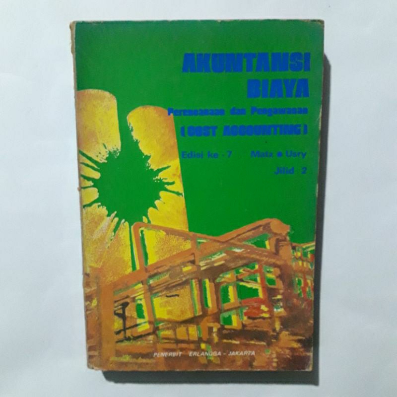 Buku Mahasiswa Akuntansi Biaya Erlangga