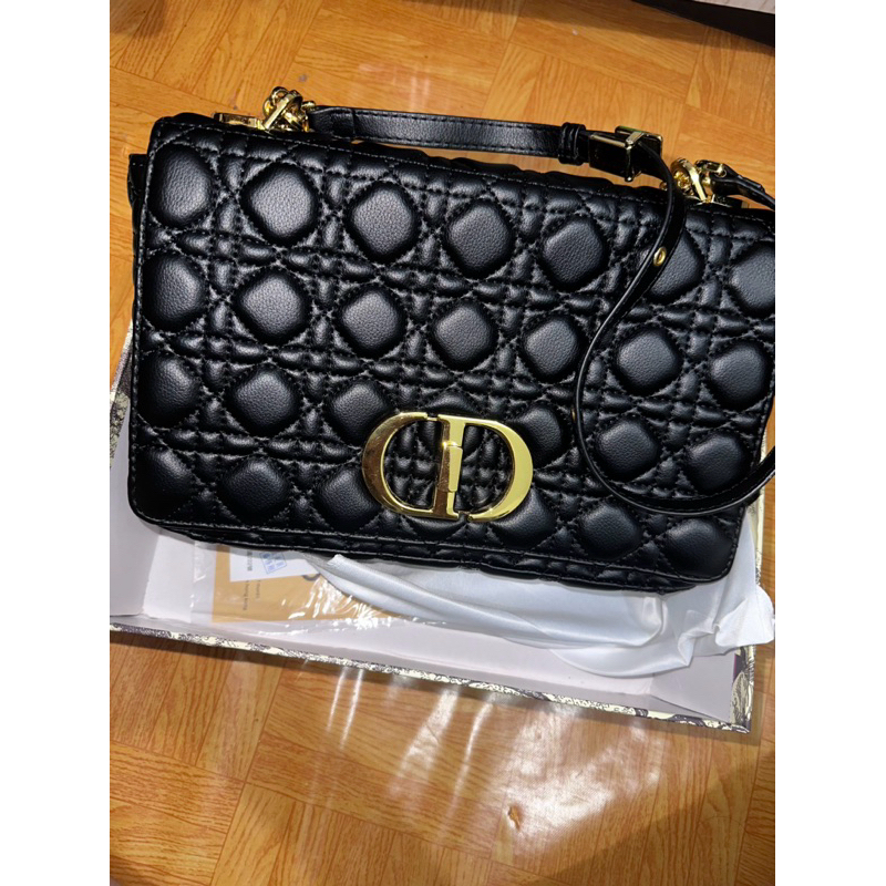 TAS WANITA HITAM SHOULDER BAG / SLING BAG DIOR