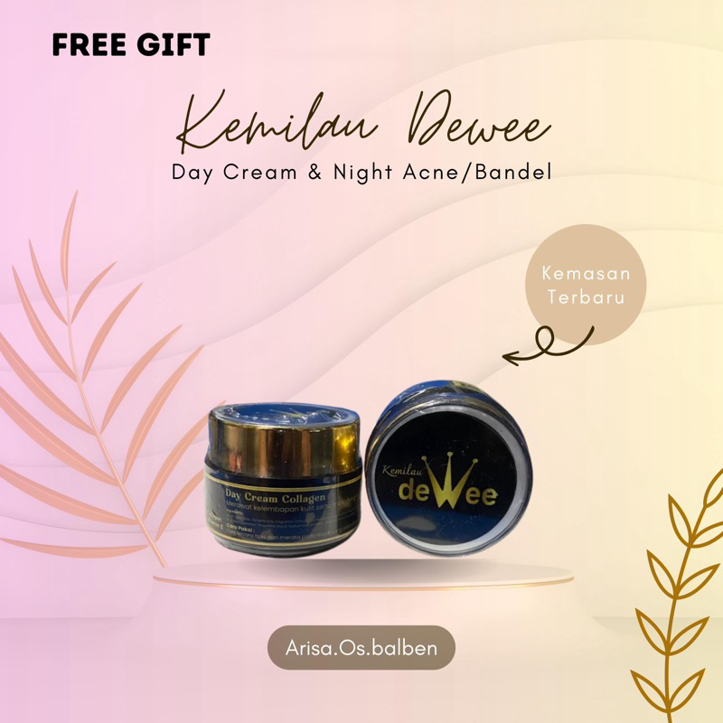 Day & Night Bandel Acne/flek kemilau Dewee Skincare