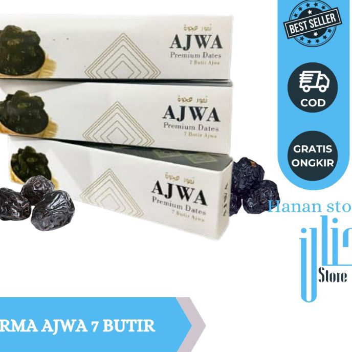 

HJ6 Kurma Ajwa 7 butirajwa madinah