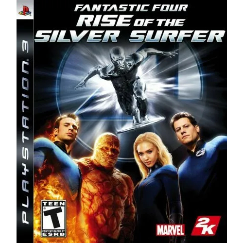 DVD Kaset Game PS3 PKG Multiman HEN The Fantastic Four Rise of the Silver Surfer