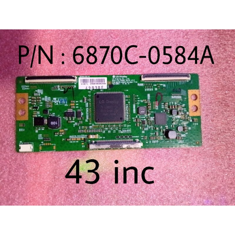 TICON TICON LOGIC LG DISPLAY DESC :V16 _55UHD_TM120_V0.6 P/N:6870C-0584A