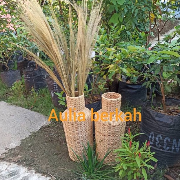 ART I16T Guci Rotan Asli AnyamVas Rotan Anyam