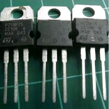 transistor mosfet 75NF75