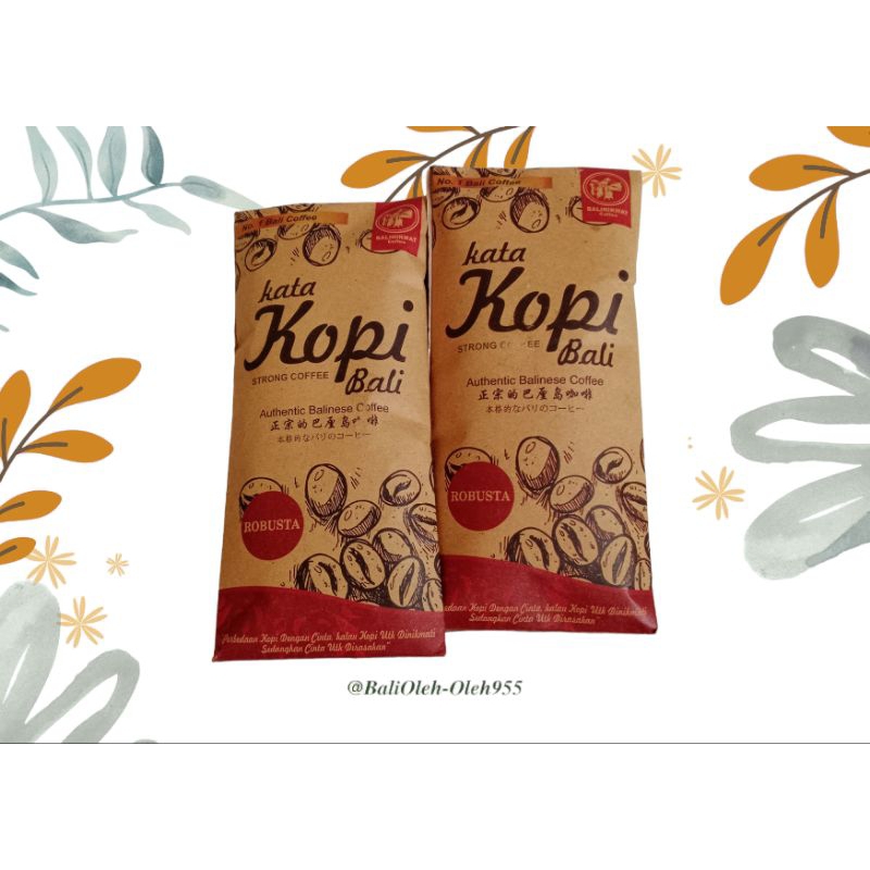 

Kopi Bali Nikmat | Kopi Robusta Bali (100gr, 200gr)