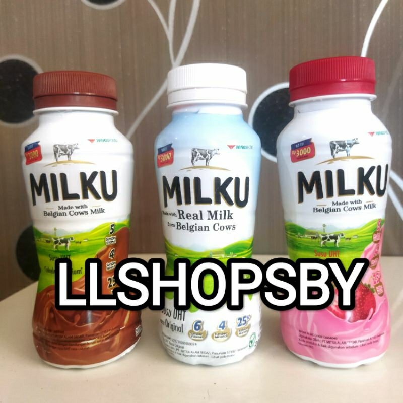 

susu milku 200ml uht strawberry coklat ecer (khusus gojek)