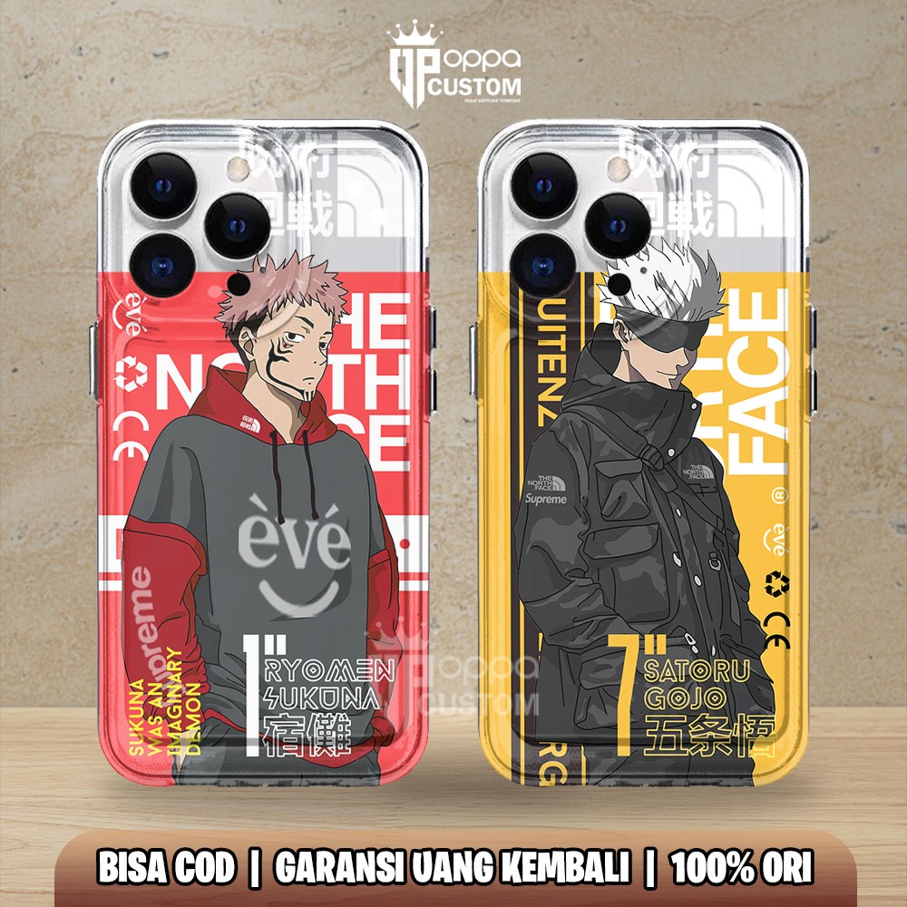 CLEAR CASE VIVO V5 V21 5G V25E V29 5G  V15 V11 PRO S1 S1 PRO Y27 4G Y36 4G Y27  JUJUTSU KAISEN - CLE