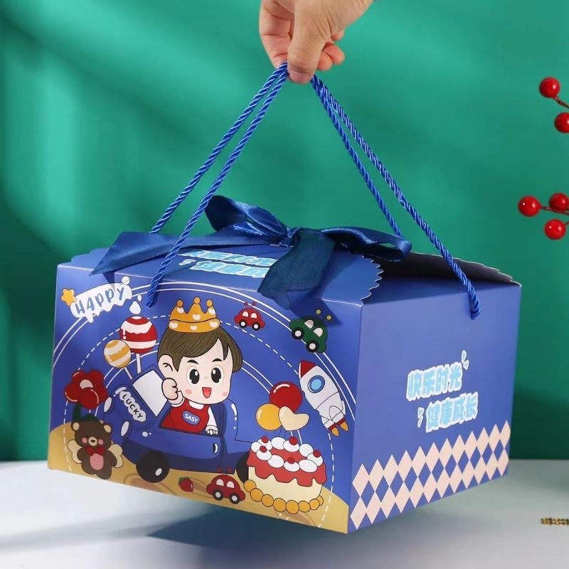 

Goodie Bag Ulang Tahun Anak | Kotak Kado Ulang Tahun | Tas Ulang Tahun Anak Unicorn Paper - 24x34x14cm