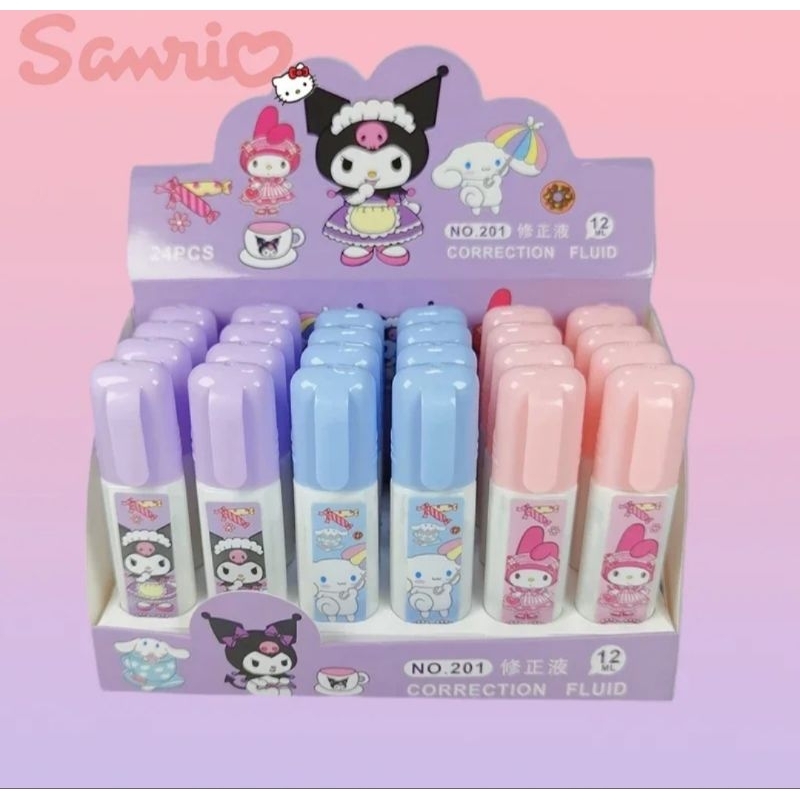 

Lovely- Tipex Cair Cinnamoroll Kuromi sanrio murah