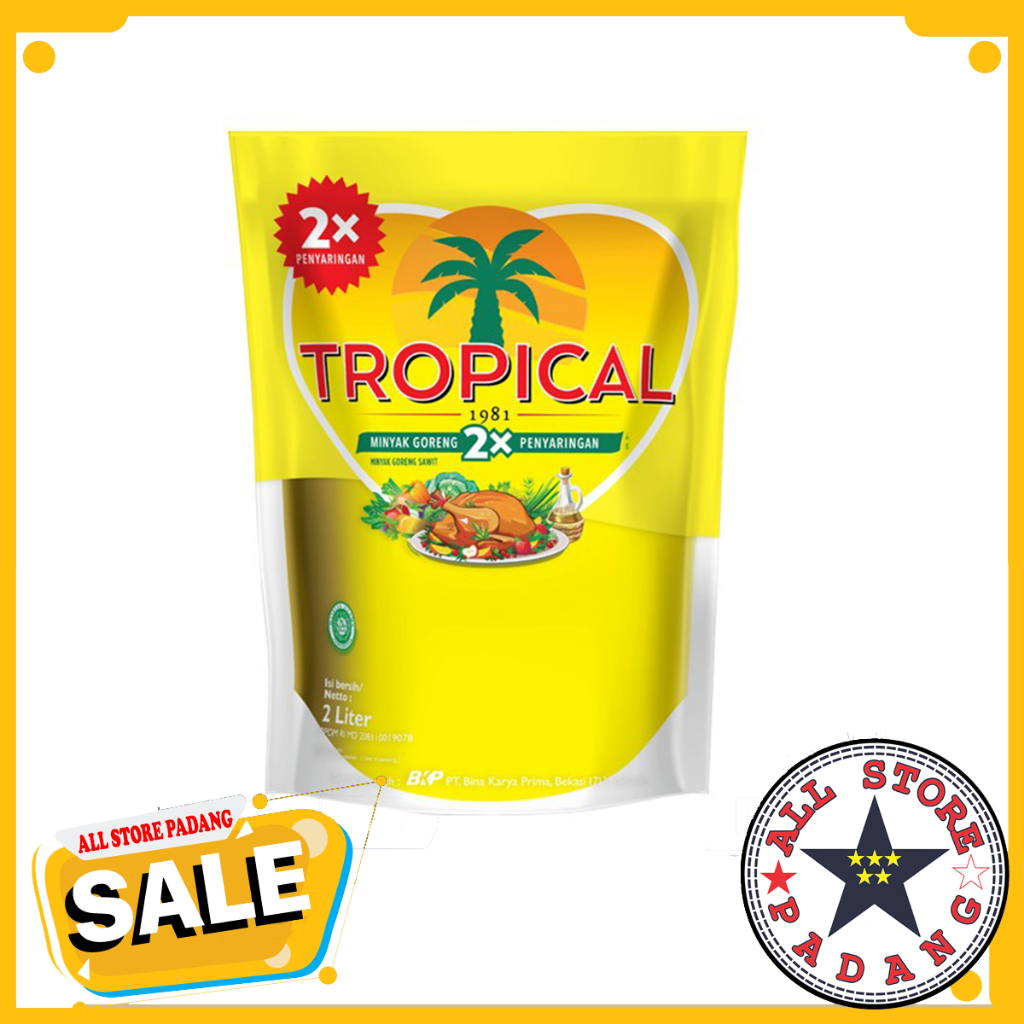 

Tropical / Rose Brand Minyak Goreng Pouch 2 L