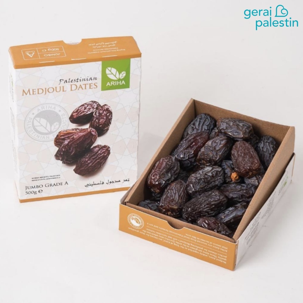 

Kurma Medjoul Premium Palestina 500gr | Original Asli Palestina
