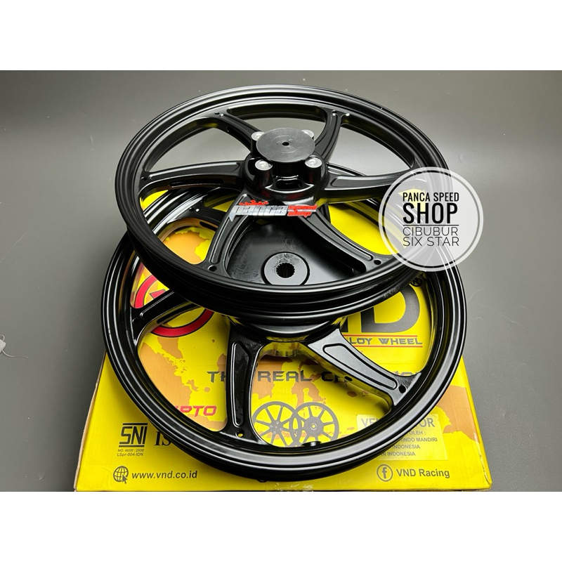 VELG VND SIX STAR MIO M3 MIO 125 XEON KARBU FINO 125 X RIDE 125 SOUL GT 125