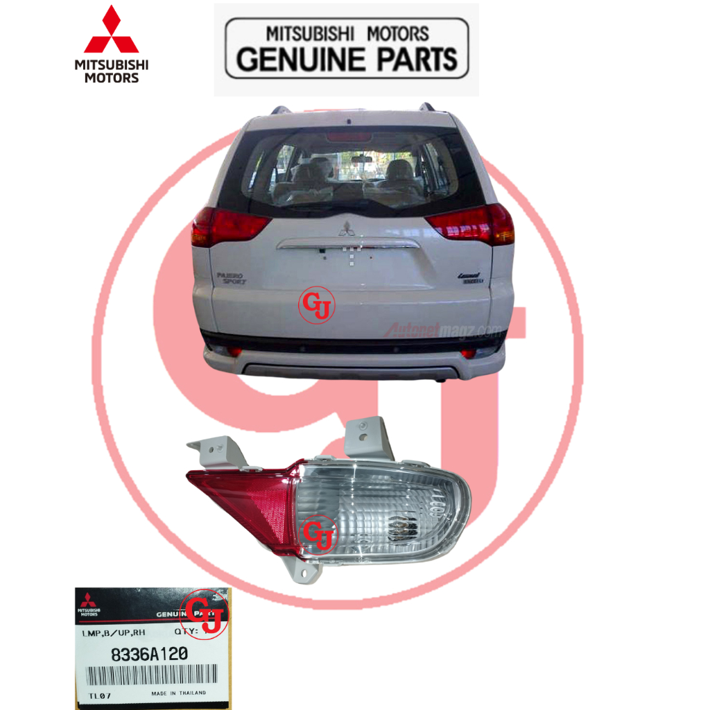 LAMPU BUMPER RR RH MITSUBISHI PAJERO SPORT  8336A120