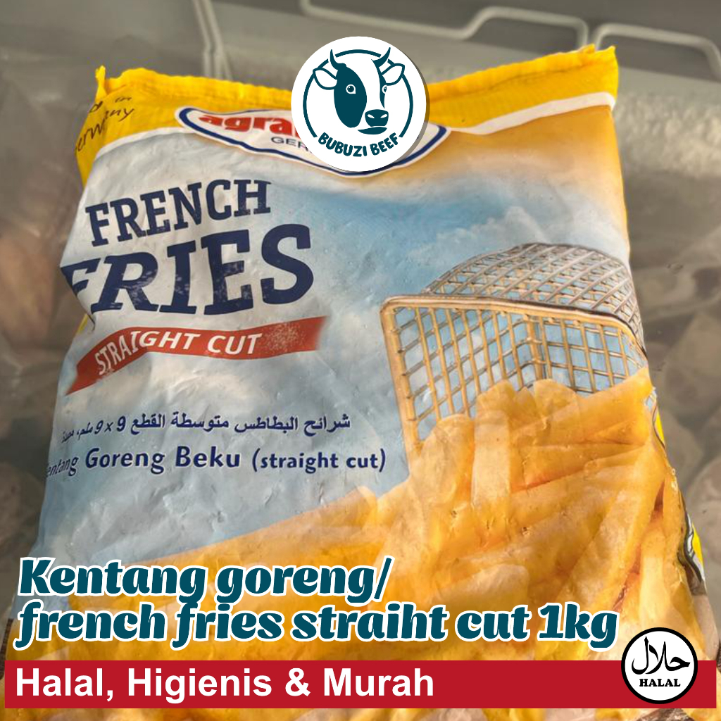 

Kentang Goreng/ French Fries Straight Cut 1 kg