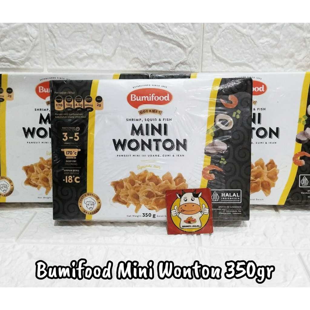 

BUMIFOOD MINI WONTON 350GRAM - DISASS JOGJA