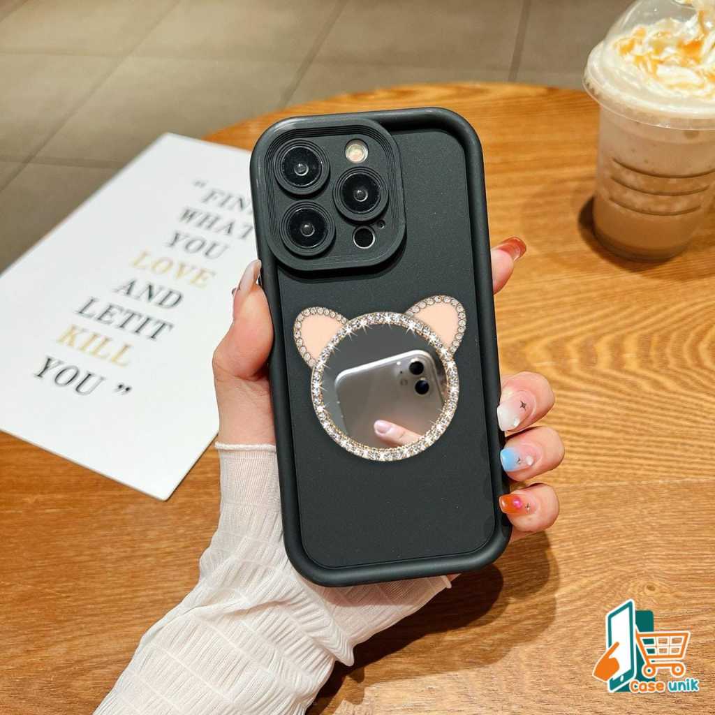 GC88 Silikon Case Mirror Matte Rose Diamond Pelindung Hp Handphone for REALME 5 5i 5S C3 6 PRO 10 11