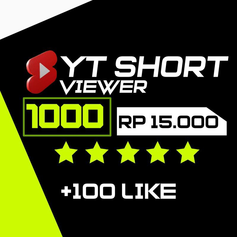 YT SHORT VIEWER+LIKE PERMANEN NO DROP