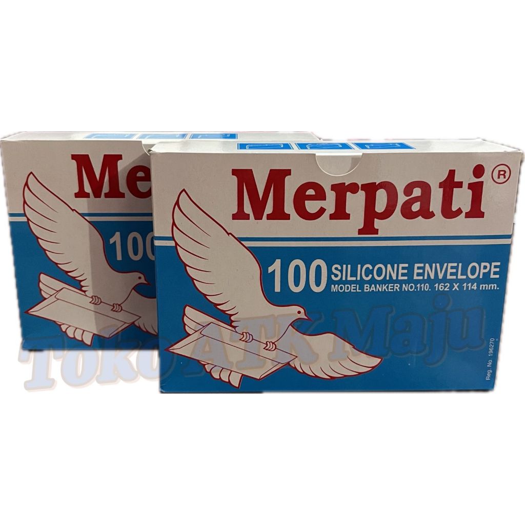 

amplop merpati putih 162 x 114 mm
