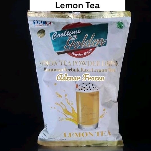 

Cooltime powder drink rasa Lemon Tea 500gr/Bubuk minuman rasa lemontea